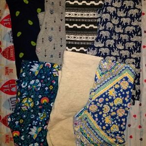Old Navy leggings 7 pairs Med (8)